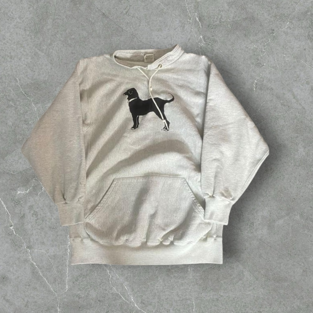 The Black Dog Sweatshirt Mens XXL Heather Grey Martha’s Vineyard Pullover Fleece